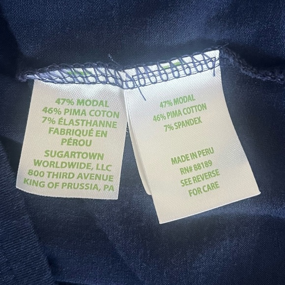 Lilly Pulitzer Finn Top Long Sleeve Multi Take Me To The Sea Size XS - Picture 7 of 8